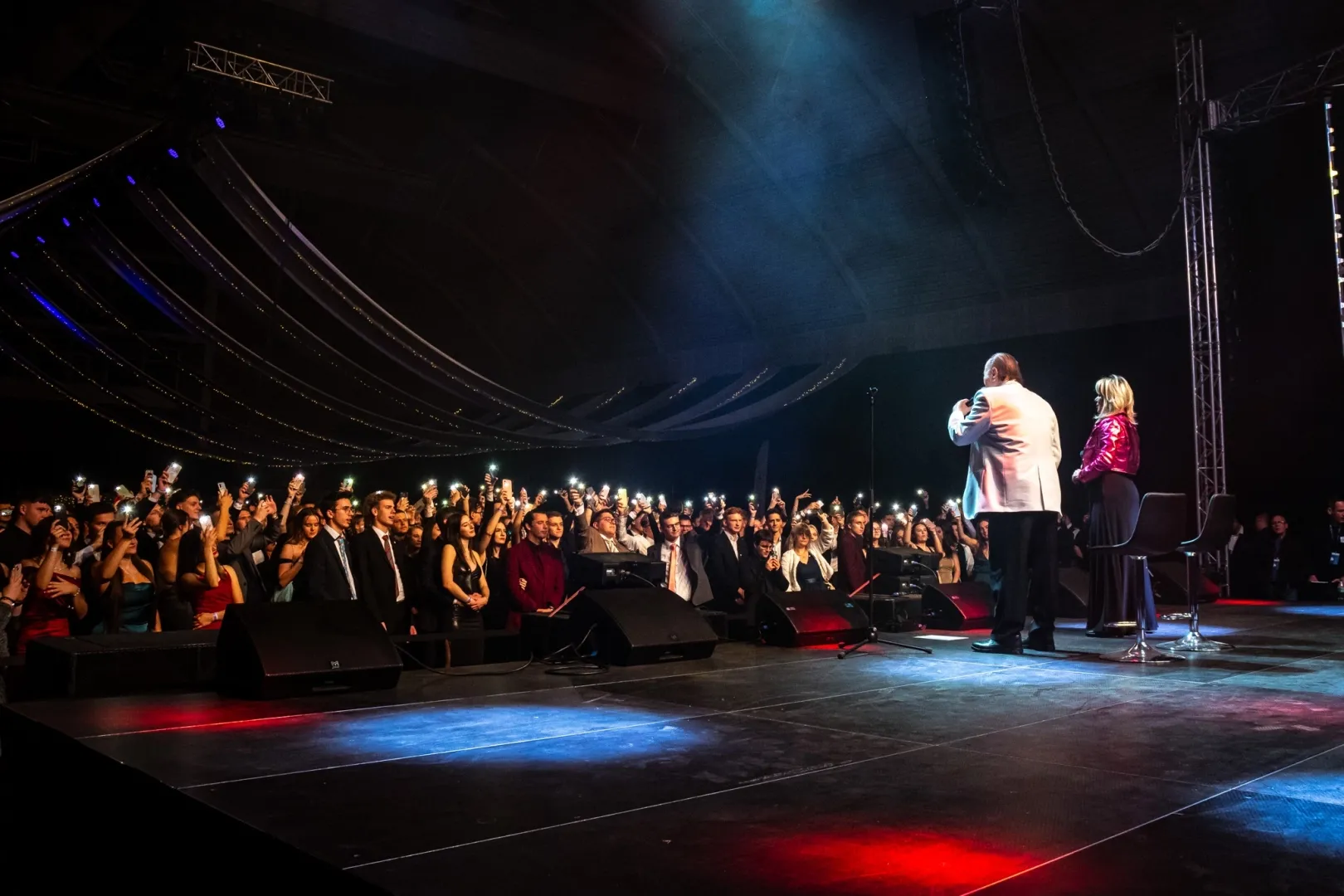 The performance of György Korda and Klári Balázs filled the dance hall (Photos: András Adorján, Máté Dudás)